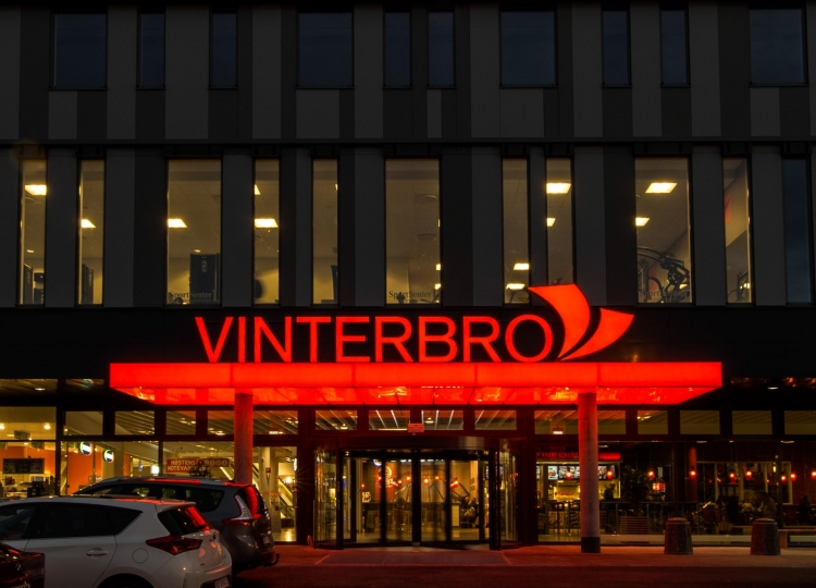 Vinterbro Eurosign Skilt Med Lys Portal 2